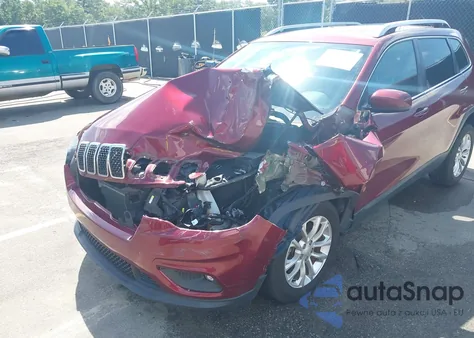 2019 Jeep Cherokee Latitude Fwd из США, поврежденный, VIN 1C4PJLCB0KD147697